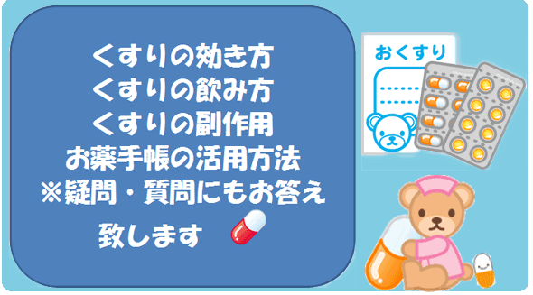 くすりの効き方くすりの飲み方くすりの副作用