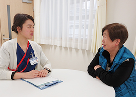 ケアマネと打ち合わせ