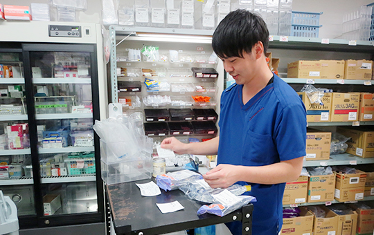 薬剤師さんの1日：点滴