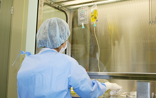 薬剤師さんの1日：輸液管理